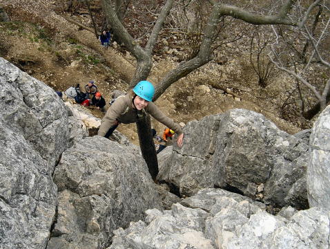 Nicole in der Verschneidung