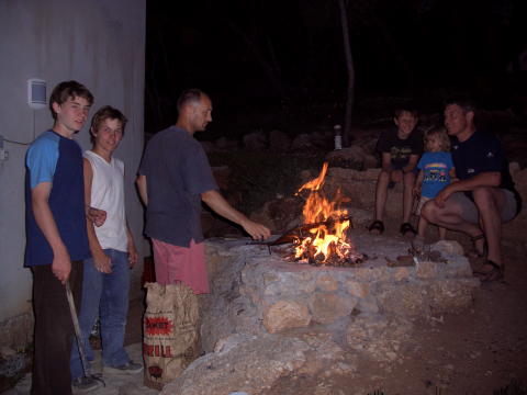 #18 Grillen an der Ferienwohnung