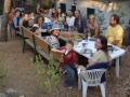 #13 Gemeinsames  Abendessen bei der Ferienwohnung im Ort